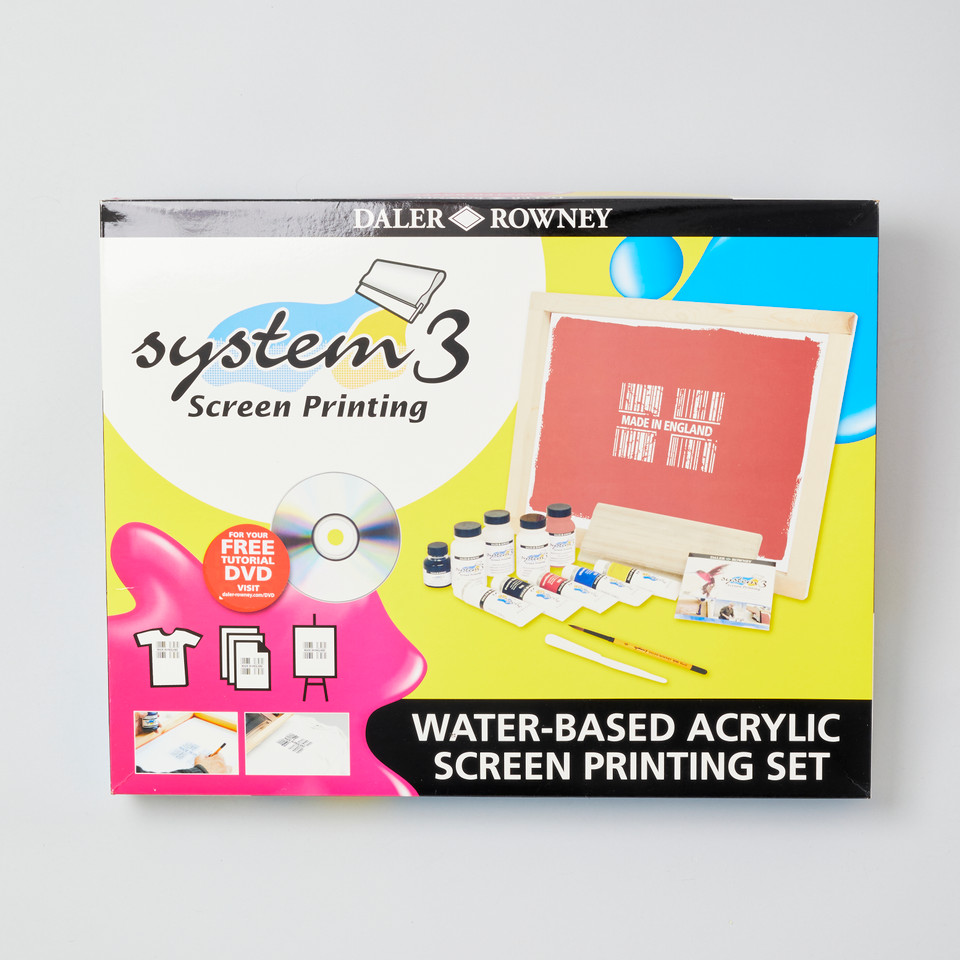 Daler Rowney System 3 Screen Printing Set